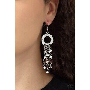 Primal Prestige White Earrings (87)